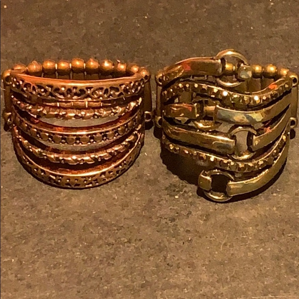 Gold rings